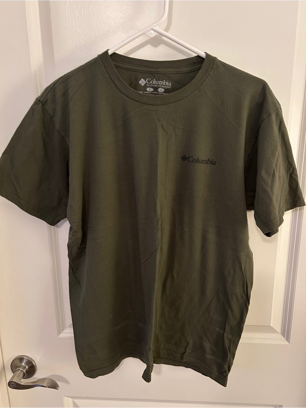Columbia Men's Short Sleeve Tee — Olive
